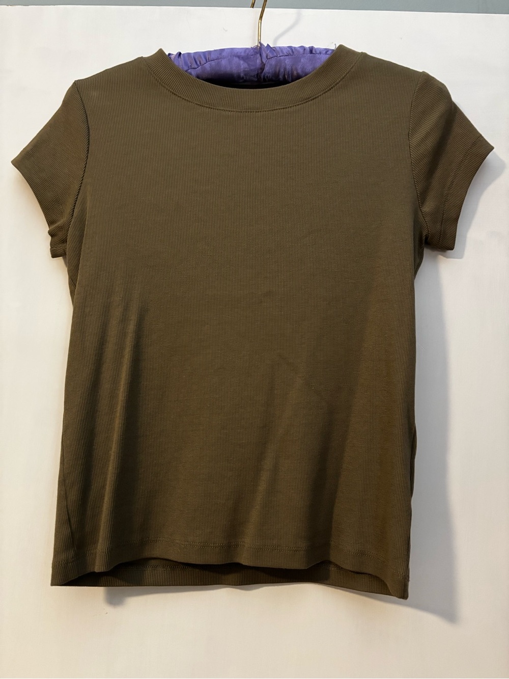 Women’s Madewell Olive Green Short Sleeve Top